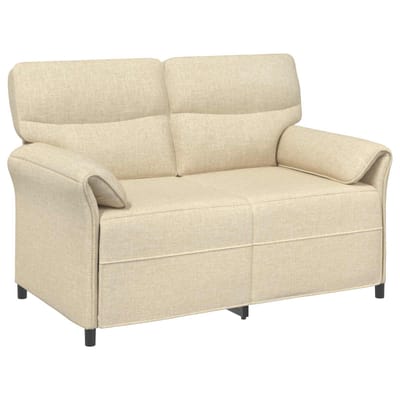vidaXL - Bank - 100% - polyester - metalen - frame - MDF, - Multiplex