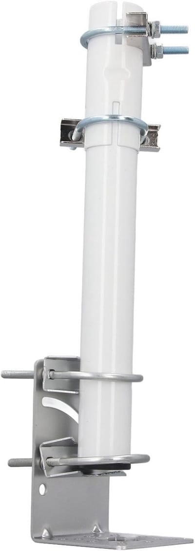 Stainless Steel Muur- en Dakmontage Kit met Verstelbare Hoek voor V2 Rectangulaire Schotelantenne en Standaard Buiten TV Antennes, Weerbestendig en Duurzaam