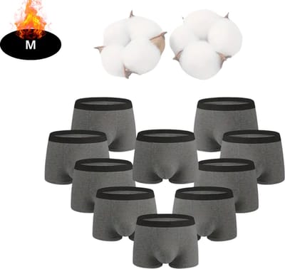 Nivard Onderbroeken Heren - Boxershort - Ondergoed - Boxer - Underwear - Mannen - 10 Pack - Donkergrijs - M