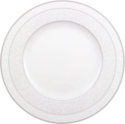 Villeroy & Boch 1043922630 Rond Grijs, Wit bord