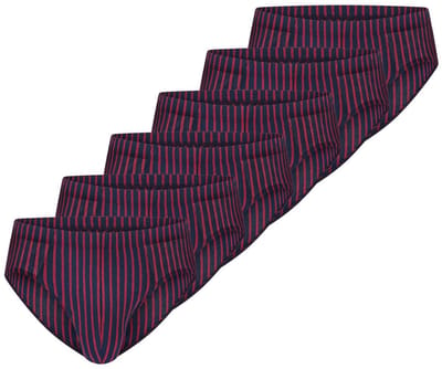 Schiesser Heren slip / onderbroek 6 pack 95/5 Essentials Cotton