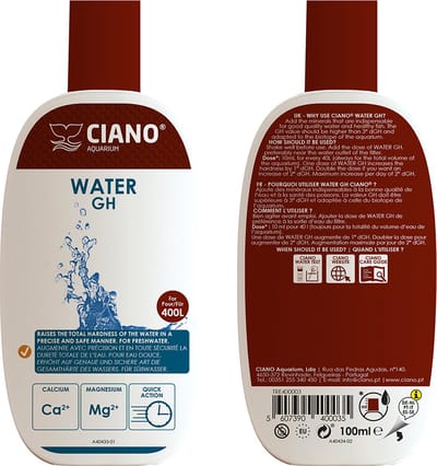 Ciano - Aquariumstofzuiger - Vissen - Ciano Water Gh 100ml - 1st
