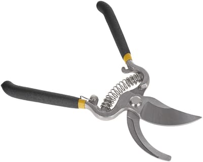 GEKO Bypass snoeischaar - HCS staal - Antislip handvat - 200 mm - Voor bloemen en takken