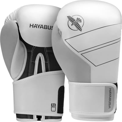 Hayabusa S4 Bokshandschoenen - Echt Leer - Wit 12 oz