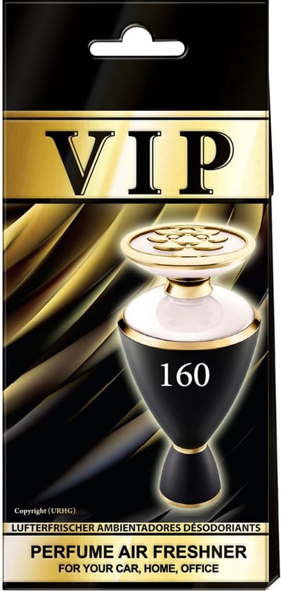 VIP 160 ~Autoparfum ~ Airfreshener ~ Geurhanger ~Autogeurtje ~Luchtverfrisser ~geur CalalunA