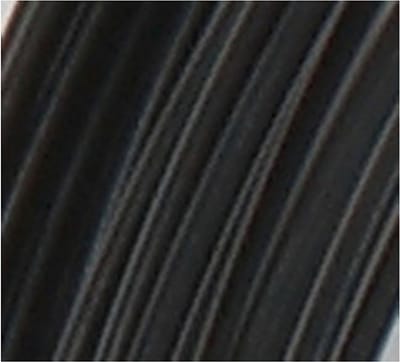 Alu draad, rond, dikte 2 mm, zwart, 10 m/ 1 rol