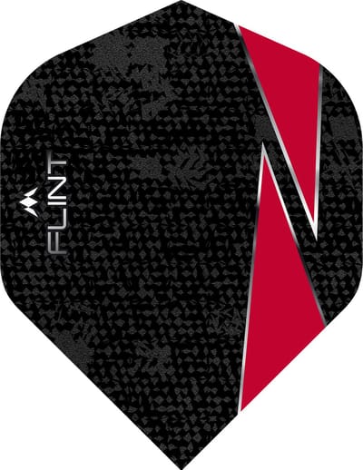 Mission Flint Red Std No2 - Dart Flights