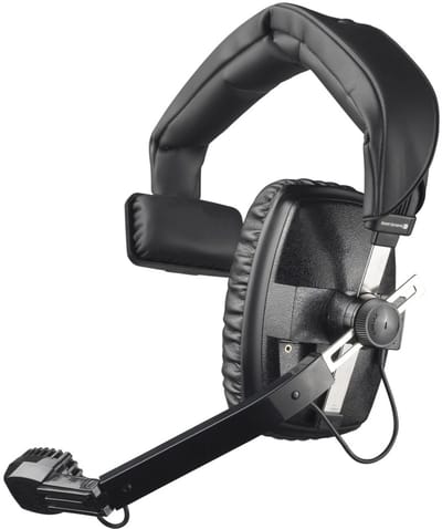 Beyerdynamic-DT 108 - Wired One-Ear Headset - 200/50 Ohm - Zwart