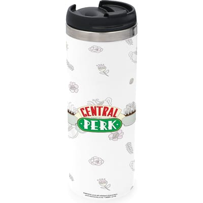 Friends Stainless Steel Thermo Travel Mug - Metallic Finish