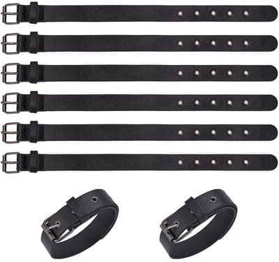 Kilt Verlengingsriem - Verstelbare Leren Cuffs en Buckles - 2.5x40.6cm