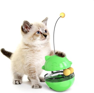 Framehack - Kattenspeelgoed – Kattenspeeltjes Intelligentie – Katten Speelgoed – Katten Speeltjes – Kattenspeeltje – Cat Toy – ABS – Groen