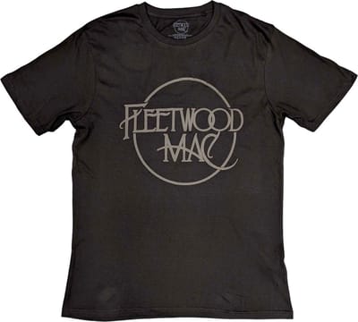 Fleetwood Mac - Classic Logo Heren T-shirt - S - Zwart
