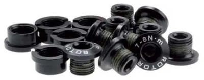 Rotor Road 5 Kettingblad Schroefset Zwart