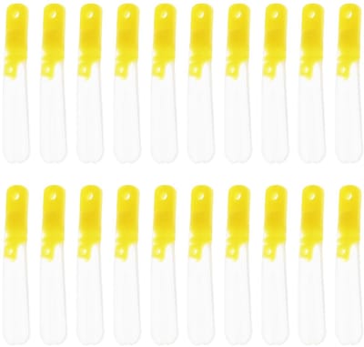 Dailygoods - Siliconen Float Waggler Adapters - Ideaal voor Karper Vissen - 20 Stuks - 14 mm - Anti-wirwar Ontwerp - Geschikt voor Float Voeten - Hoog...