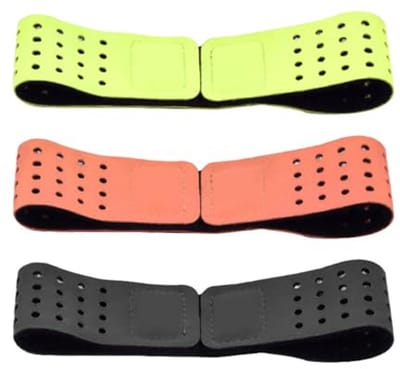 3 Stuks Verstelbare Hartslagmeter Armband voor Binnen- en Buitensport