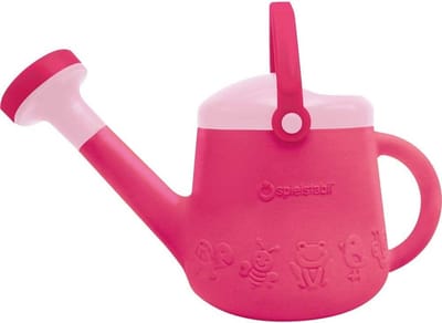 Vrolijke Kinder Gieter Roze met Bloemmotief