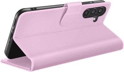 Zanae, Hoesje geschikt voor Galaxy A56 / A36 - Wallet Case & Magneetsluiting, Roze