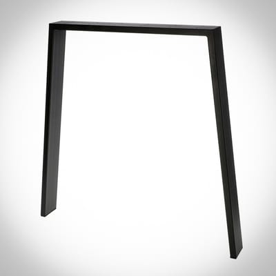 SEART GROUP URIS - Metalen Tafelonderdeel - 75x72 cm - Zwart - Industriële Stijl