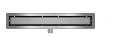 DutchLine - Douchegoot met flens en tegelrooster - RVS - 600x70mm