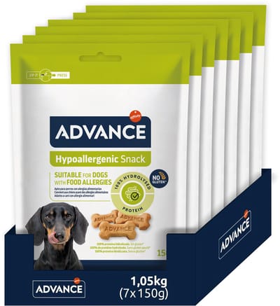 Advance Hypoallergene Snack - Glutenvrij, 7x150 Gr - Gehanteerd met Gehyrdrolyseerd Eiwit