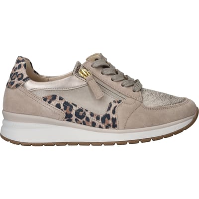 Gabor Gabor Sneakers K-leest taupe Leer