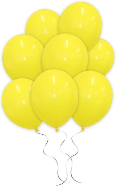 LUQ - Luxe Gele Helium Ballonnen - 50 stuks - Verjaardag Versiering - Decoratie - Feest Latex Ballon Geel