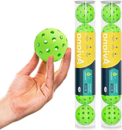 Pickleball Ballen Set - Pickleball Ballen - Buiten Sporten - USAPA Goedgekeurd - 12 Ballen - Groen