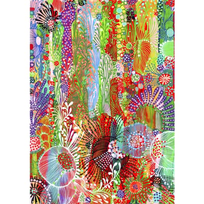 Enjoy Puzzle legpuzzel Floral Curtain - 1000 stukjes bloemenpuzzel.