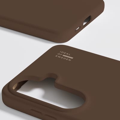 iDeal of Sweden Silicone Case geschikt voor MagSafe geschikt voor Samsung Galaxy S26 - Mocha Mousse