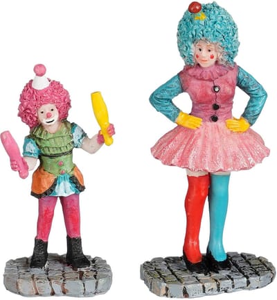 Luville - Carnaval Clowns - Set van 2