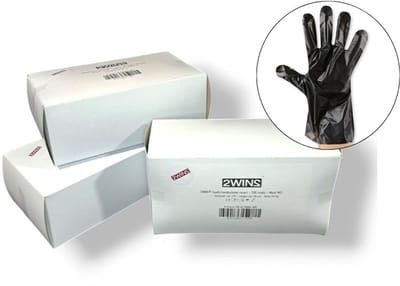 2WINS® - Zwarte Sushi handschoenen- maat M/L - 200 stuks