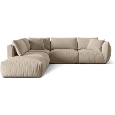 Hoekbank Christ 4-zits links velvet | Micadoni