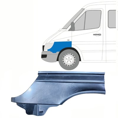 Reparatiepaneel voorspatbord voor Mercedes Sprinter 1995-2006 / Links