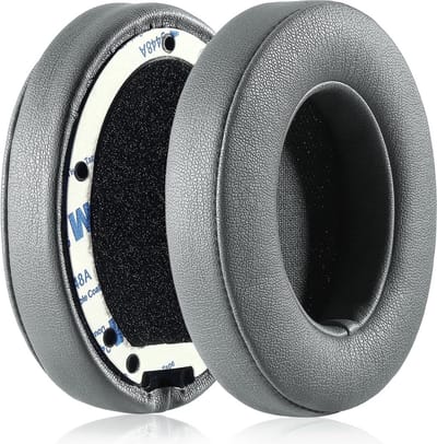Phreeze Oorkussen Set - Geschikt voor Beats by Dr. Dre Solo 2.0 / 3.0 Oorkussens Wireless Koptelefoon - Oorkussen Replacement - Grijs