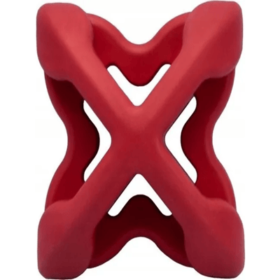 PetDreamHouse Chewtastic Geometrics interactief speelgoed van natuurrubber Geo-AstroRolly