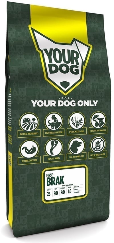 Yourdog Finse brak Rasspecifiek Adult Hondenvoer 12kg | Hondenbrokken