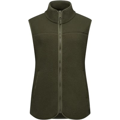 Mouwloze fleece voor dames Regatta Frankie Borg B/W