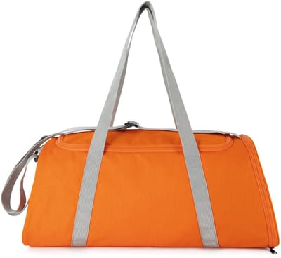Kimood Sporttas met schoenenvak KI0658 - Orange / Fine Grey - One size