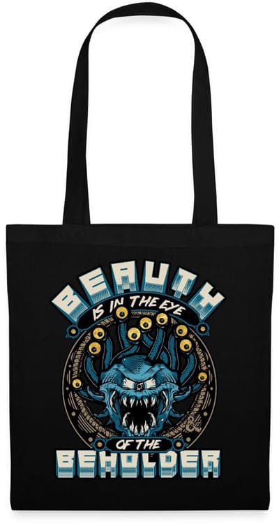 Dungeons And Dragons Beauth Is In Eye Of Beholder Tas Van Stof Schoudertas