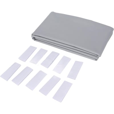 Écran de projecteur 100 pouces Pliable Sans plis Double face Matériau Premium Épaisse Surface Lisse Écran de projection
