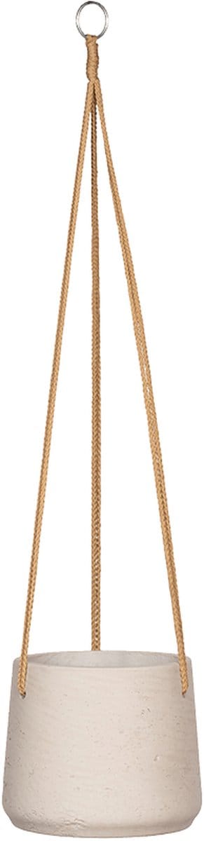 Pottery Pots Rugged Patt Hanger Grijs Diameter 20cm Plantopening 16 cm hoogte 17 cm