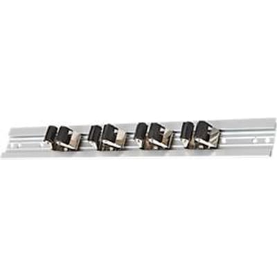 Schäfer Shop Genius apparaathouderstrip voor FS-reinigingsmiddelenkasten, gegalvaniseerd aluminium, 4 houders