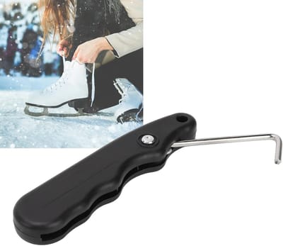 Vouwbare Schoenveter Trekker voor Schaatsen en Hockeyschaatsen - Efficiënte Lace Tightener voor Perfecte Spanning en Comfortabele Pasvorm