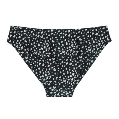 Regatta Dames/Dames Aceana Polka Dot Bikinibroekje (Zwart/Wit)
