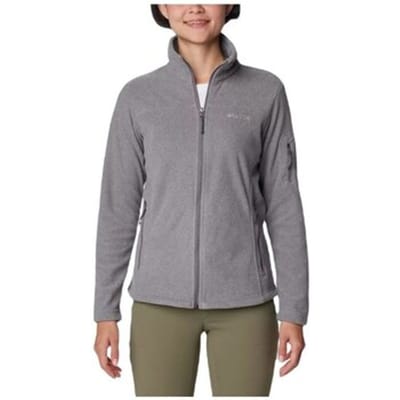 Columbia Fast Trek™ II Jacket Fleece Vest - Fleecevest voor Dames - Outdoorvest - Grijs - Maat S