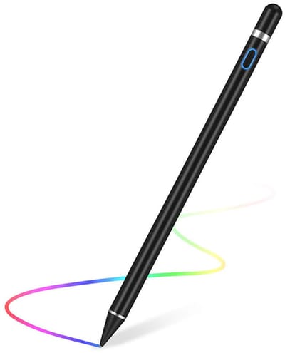 Active Stylus Pen - Oplaadbare touch pen voor tablet en telefoon - Styluspennen - Zwart
