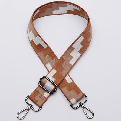 Schouderband Tas - Verstelbare Band - Tas Personaliseren - Duurzame Nylon Materiaal - 80-140 cm - Koffie