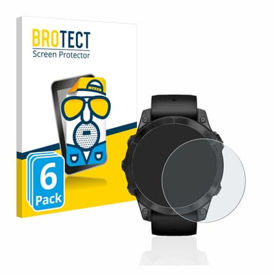 BROTECT - Screenprotector voor Garmin Epix Pro (Gen 2) (47 mm) - Folie Beschermfolie matte 6 Stuks