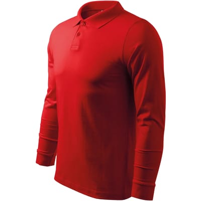 Polo met lange mouwen Malfini Single J. 211