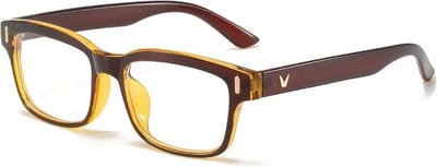 Bovista Blue Light Glasses - Blauw Licht Bril - Computerbril - Blue Light Bril - Filter Bril - Beeldschermbril - Anti Blauw Licht Bril - Zwart & Geel